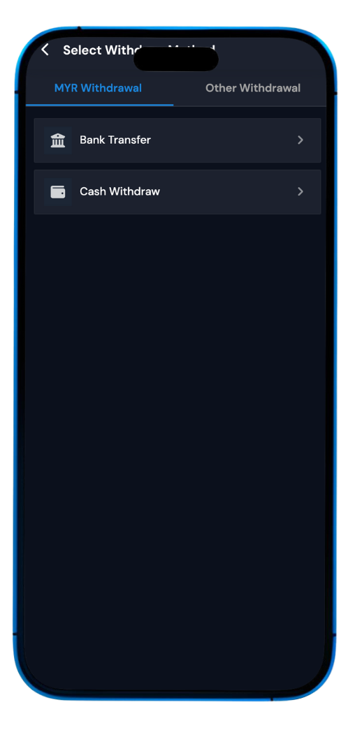 AiPlay withdrawal options